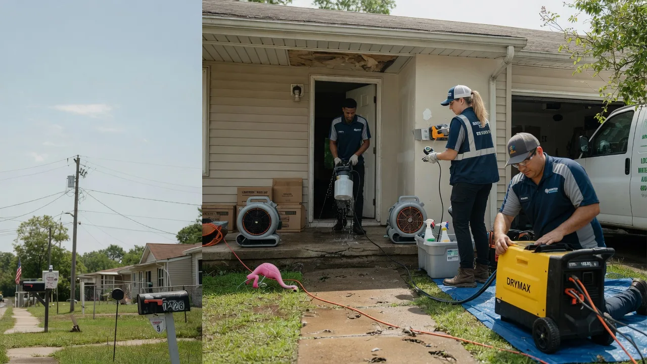 Storm Damage Water Removal in Medicine Park, OK near me